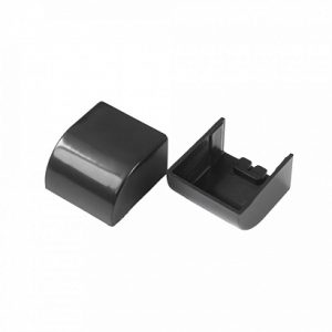 Заглушка 40х16 черная (4 шт/комп) Промрукав