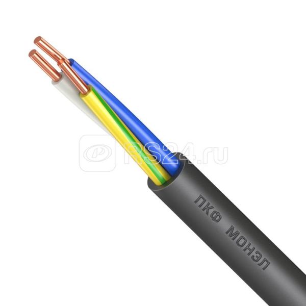 Кабель ВВГнг(А) ls 3х6 ОК (n pe) 0.66кВ (м) Монэл УТ000026106