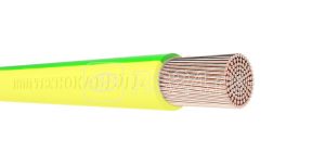 Провод ПуГВнг(А) ls 1х2.5 450/750В Ж/З (бухта) (м) Технокабель 00 00149418