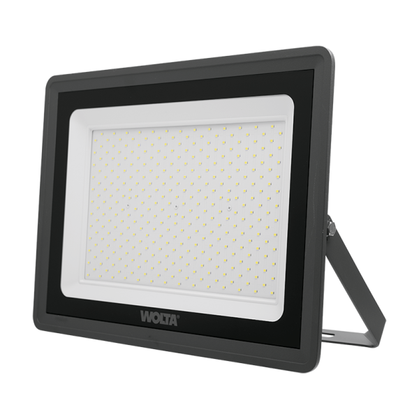 Светодиодный прожектор wolta wfl 300w/06 300Вт 5700К ip65 27000лм серый