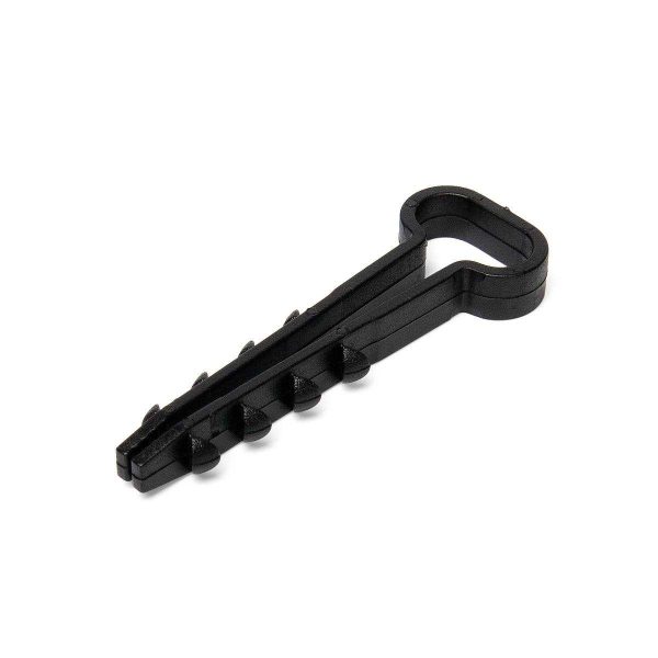 Дюбель хомут ДХП 12 6 (черн) (100шт) (fortisflex)