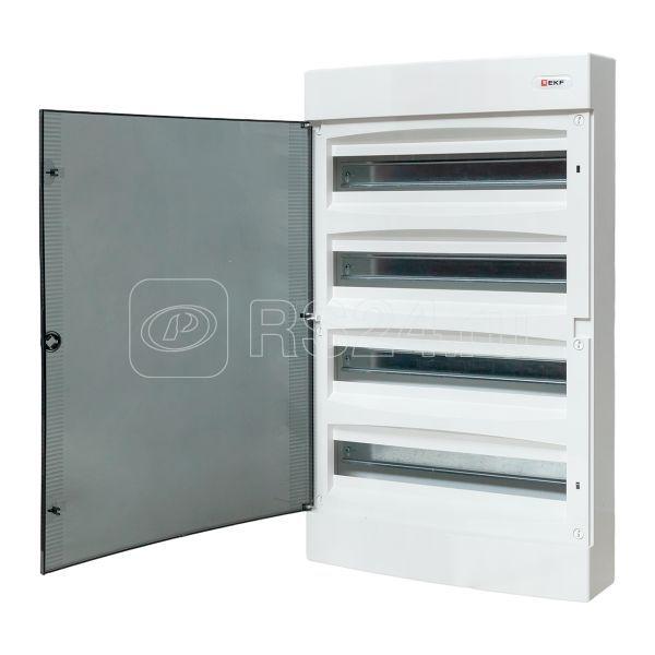 Ekf unix Щит распределительный навесной "unix" прозрачная дверь 4х18 модулей ip40 ekf ux 4x18 n