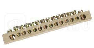 Iek Шина pen земля ноль 6х9мм 14/2 (14групп/креп по краям) ynn11 14 100