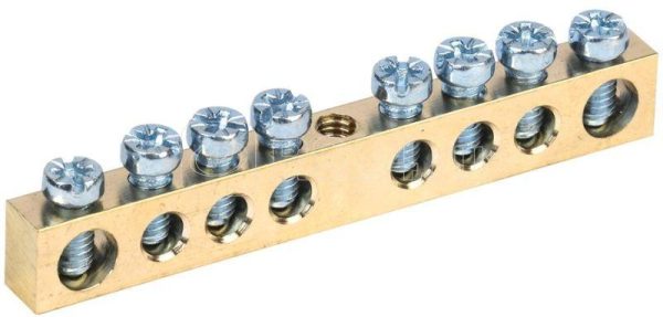 Iek Шина pen земля ноль 6х9мм 8/1 (8групп/креп по центр) ynn10 08 100