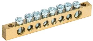 Iek Шина pen земля ноль 6х9мм 8/2 (8групп/креп по краям) ynn11 08 100