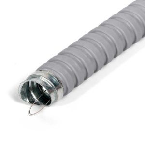Металлорукав МРПИнг 20 (сер) с протяжкой (fortisflex)