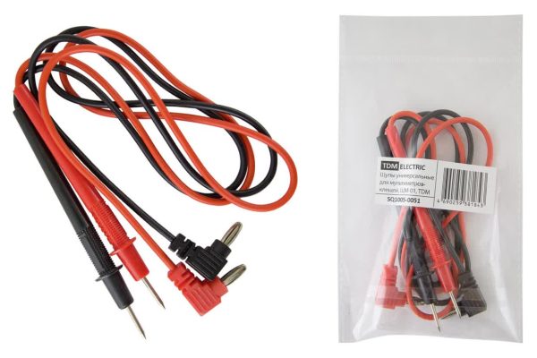 Щупы универсальные для мультиметров клещей, ЩМ 01, tdm