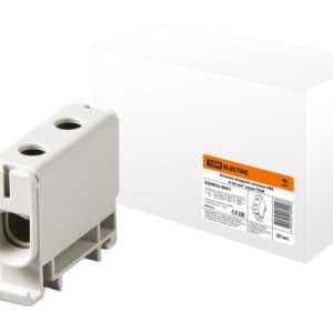 Клемма вводная силовая КВС 6 50 кв.мм. серая tdm