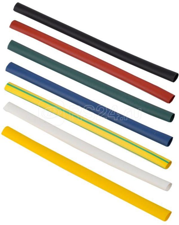 Iek Набор ТТУ нг ls 4/2мм l=100мм 7 цветов 21шт/упак udr10 004 002 021 s