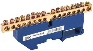 Iek Шина n ноль на din изол ШНИ 6х9 16 Д С ynn10 69 16d k07