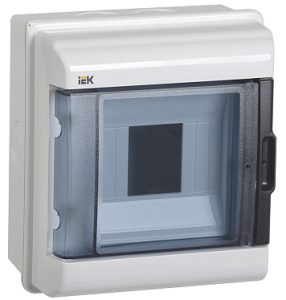 Iek krepta 5 Корпус пластиковый КМПн 5 ip55 белый откр.монтаж mkp72 n3 05 55