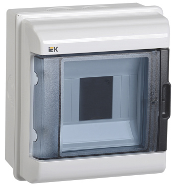 Iek krepta 5 Корпус пластиковый КМПн 5 ip55 белый откр.монтаж mkp72 n3 05 55