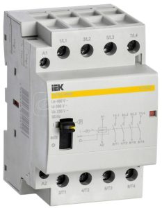 Iek karat Контактор модульный с ручным упр. КМ63 40МР ac karat mkk22 63 40