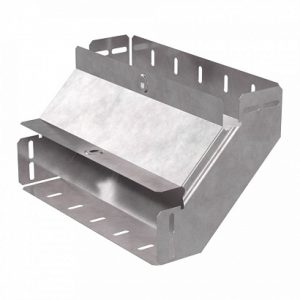 Угол вертикальный внутренний 90 градусов с крышкой Стандарт 300х80 Промрукав