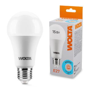 Светодиодная лампа wolta 25w60bl15e27 15Вт 6500К e27