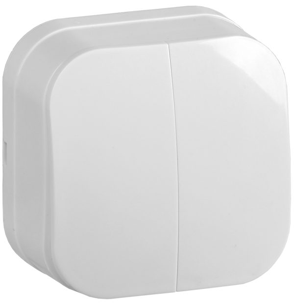 Iek glory ВС20 2 0 ХБ Выключ. 2 кл. о/у 10А glory белый evh20 k01 10