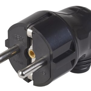 Iek ВПу11 02 Ст Вилка разборная угловая с з/к 16А черная evp11 16 01 k02
