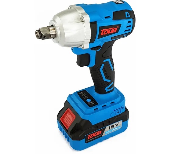 Гайковерт toua dblw180 Импульсный аккумуляторный 18v (1АКБ+ЗУ)