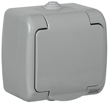 Iek РСш12 2 А Розетка 1 ая с з/к открытой установки 16А ip54 aquatic era12 k03 16 54