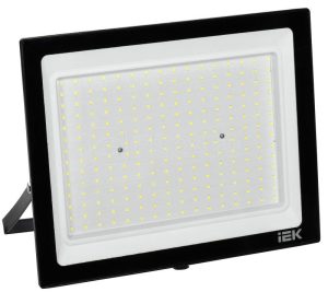 Прожектор светодиодный СДО 06 200 6500К ip65 черн. iek lpdo601 200 65 k02