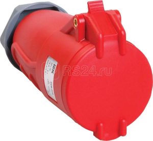 Розетка кабельная magnum 16А 380В 3p+pe ССИ 214 ip44 iek psn22 016 4