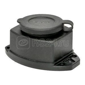 Розетка настенная 16А ip44 230В 2p+pe с защ. крышкой каучук basic ekf rps 014 16 230 44