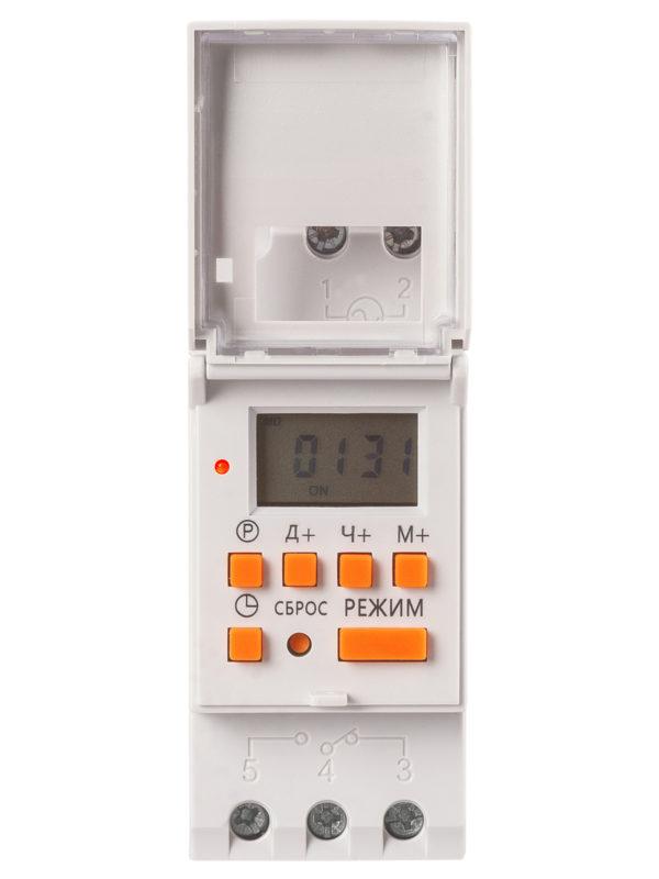 Таймер электронный на din рейку ТЭ15 1мин/7дн 16on/off 16А din tdm