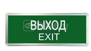 Светильник светодиодный ССА ВЫХОД exit 3Вт аварийный односторонний tokov electric tke ssa 3 1/1 ip20