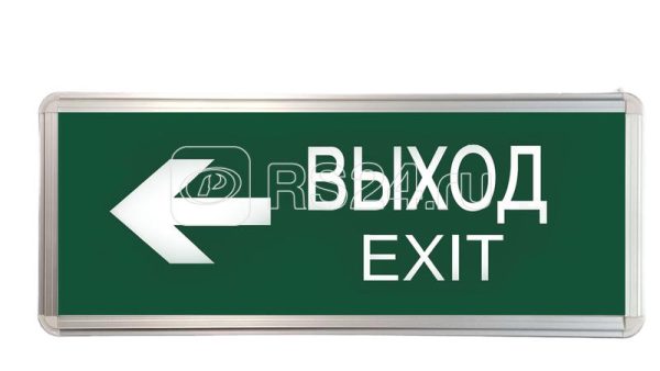 Светильник светодиодный ССА ВЫХОД exit стрелка 3Вт аварийный двусторонний tokov electric tke ssa 3 2