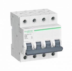 Systeme electric city9 set Автоматический выключатель (АВ) С 50А 4p 4.5ka 400В se c9f34450