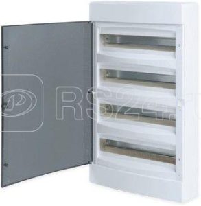 Ekf Щит распределительный навесной "unix" белая дверь 4х18 модулей ip40 ekf proxima ux 4x18 nw