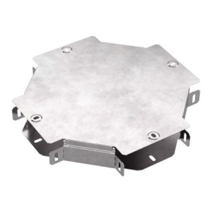 Ответвитель Х образный с крышкой Стандарт 150х50 Промрукав