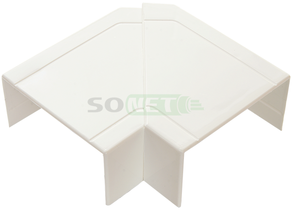 Угол плоский изменяемый кабельного канала 105х50