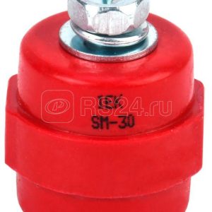 Iek Изолятор sm30 (М8) силовой с болтом yis11 30 08 b