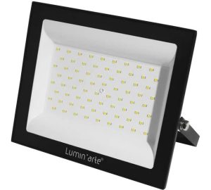 Светодиодный прожектор lumin'arte lfl 100w/06 100Вт 5700К ip65 8000лм серый корпус