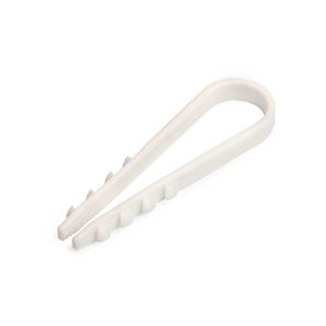 Дюбель хомут ДХ 11–18 (бел) (100шт) (fortisflex)