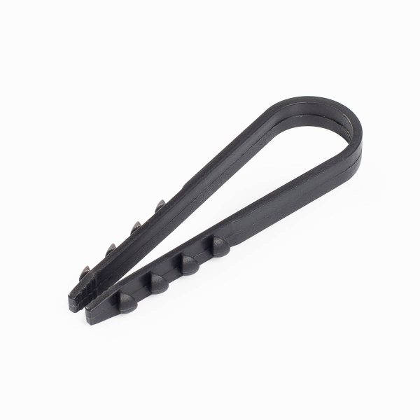 Дюбель хомут ДХ 11–18 (черн) (100шт) (fortisflex)