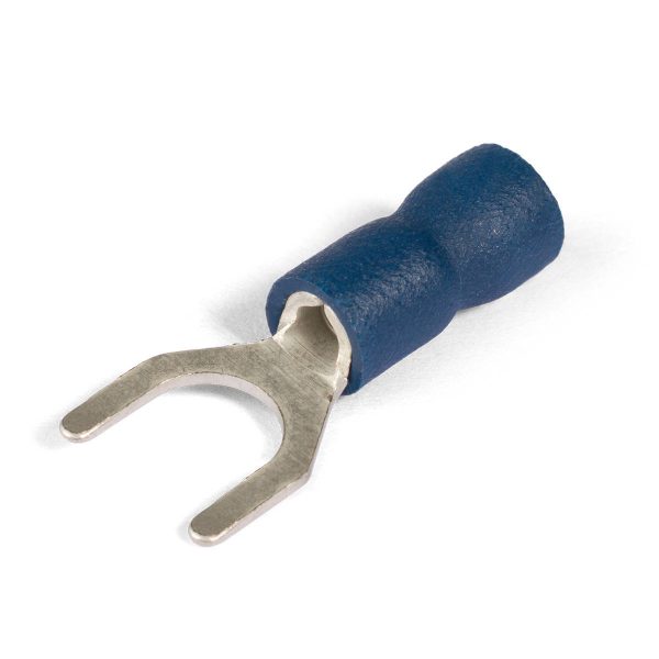 Наконечник кабельный вилочный изолированный НВИ 2.5–6 серия ПРОФИ (КВТ)
