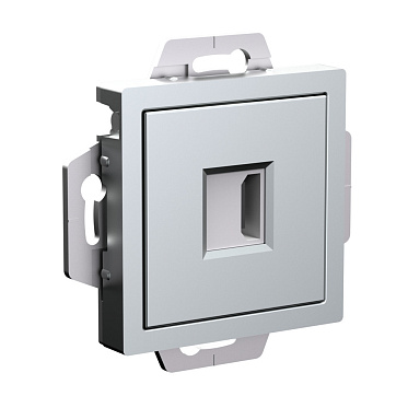 Systeme electric atlasdesign Алюминий Розетка hdmi, механизм se atn000380