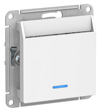 Systeme electric atlasdesign Бел Выключатель карточный 10А, без задержки времени, механизм se atn000