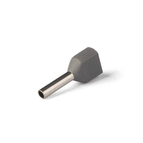 Наконечник штыревой втулочный изолированный НШВИ(2) 0.75 8 (КВТ)