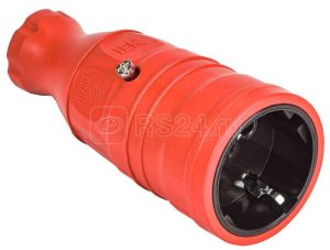Iek omega Розетка переносная РБп14 1 0м ip20 красная om kr20 16 20 p1 00 k04
