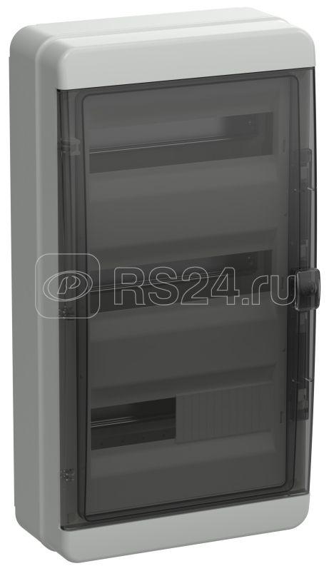 Iek tekfor Корпус пласт. КМПн 36 ip65 черн. прозр. дверь tf5 kp72 n 36 65 k03 k02