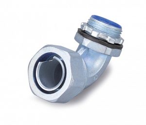 Муфта вводная для металлорукава ВМ(90) 15 (РКн(90) 15 (1/2"), гайка под рожковый ключ) Промрукав