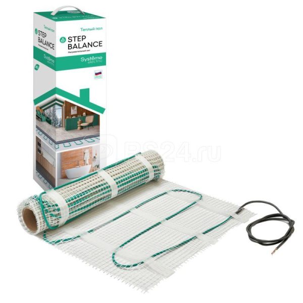 Sbm150005 step balance Мат нагревательный 150 Вт/м2, 75 Вт, 0,5 м2