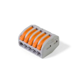 Клемма рычажковая универсальная wago 222–415 (wago)