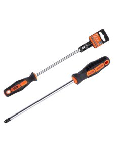 Отвертка позидрайв двухкомпонентная, cr v тип pz4x200, серия "Алмаз" tdm