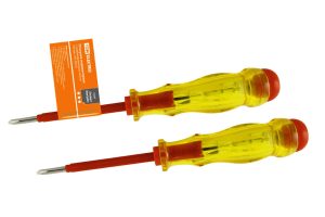 Отвертка пробник (индикатор) с комбинированным жалом 160 мм, 100 500В "ЭкспертЭлектрик" tdm