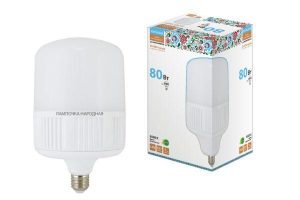 Лампа светодиодная t 80 Вт 230 В 6500 К–e27 (160x265 мм) НАРОДНАЯ