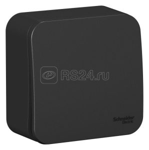 Blnva106016 1 кл ПЕРЕКЛ.О/У ИЗОЛ.ПЛ. 10А, АНТРАЦИТ